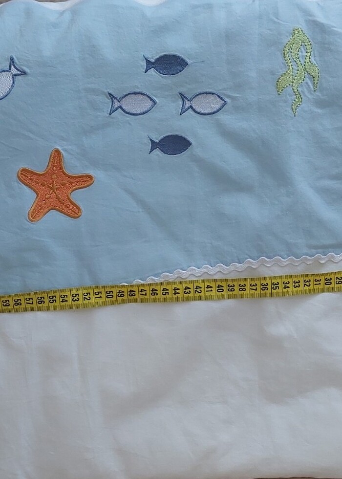 Bebek yataği nevresimli kenar seti - Görsel 4