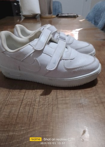 Beyaz Erkek Çocuk Spor Ayakkabı - Görsel 2