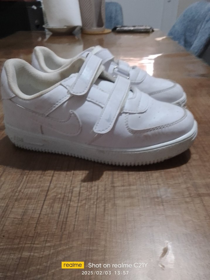 Beyaz Erkek Çocuk Spor Ayakkabı - Görsel 2