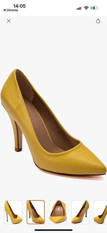 Sarı stiletto
