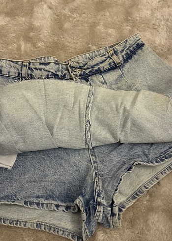 Denim Mini Etek - Görsel 2