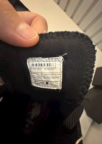 Siyah Kadın Platform Spor Ayakkabı - Görsel 4