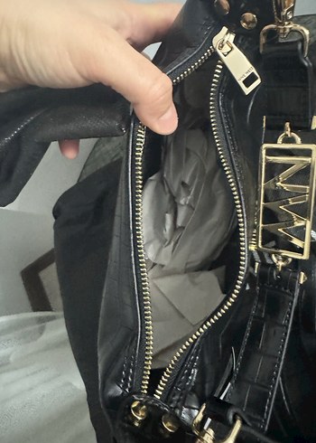 Nine West Siyah çanta - Görsel 7