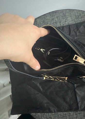 Nine West Siyah çanta - Görsel 6