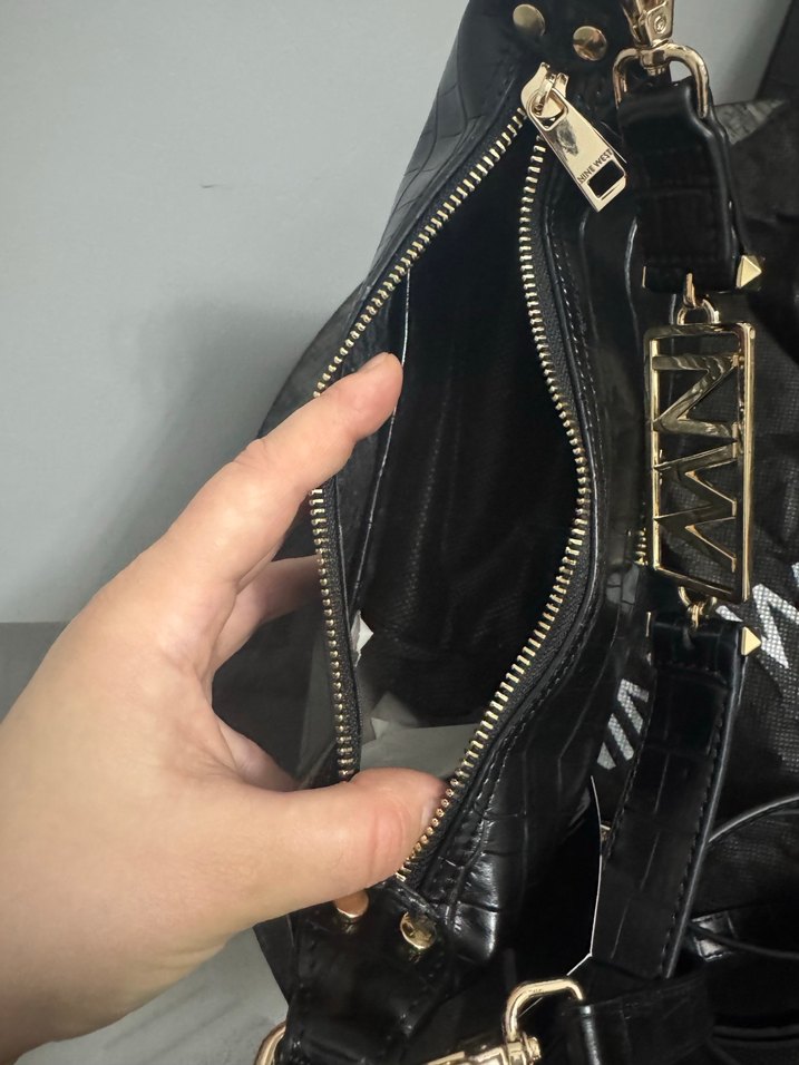 Nine West Siyah çanta - Görsel 4