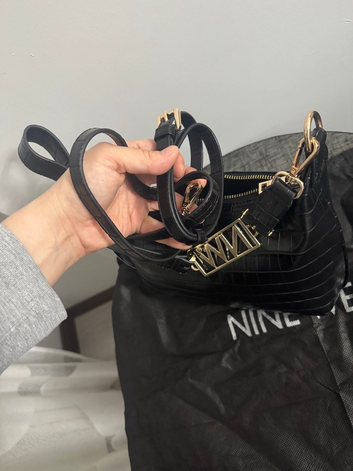 Nine West Siyah çanta - Görsel 5