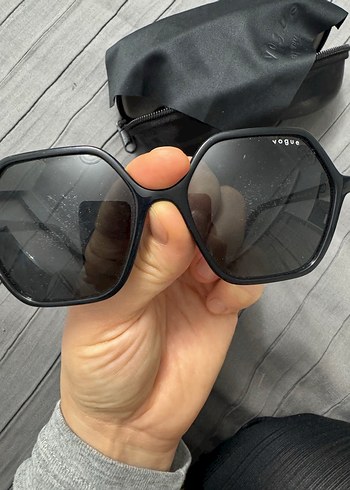 Şeffaf Siyah Gotik Kadın Güneş Gözlüğü - Görsel 7