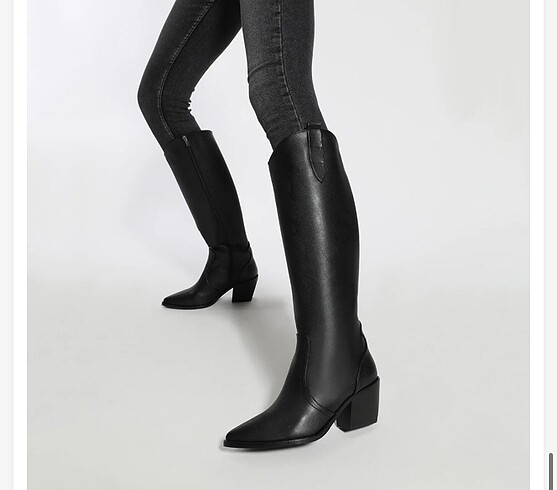 38 Beden Nine West Siyah Kadın Çizme