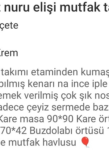  Beden Elemeği mutfak takımı 