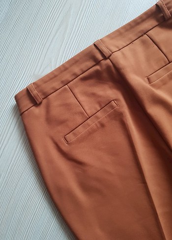 Tarçın Renk Kumaş Pantolon - Görsel 5