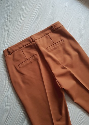 Tarçın Renk Kumaş Pantolon - Görsel 4