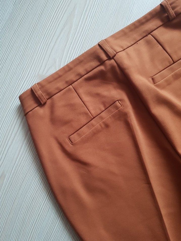 Tarçın Renk Kumaş Pantolon - Görsel 5