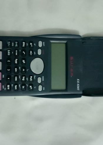 Siyah Hesap Makinesi çok foksiyonlu çalışır durumda - Görsel 4