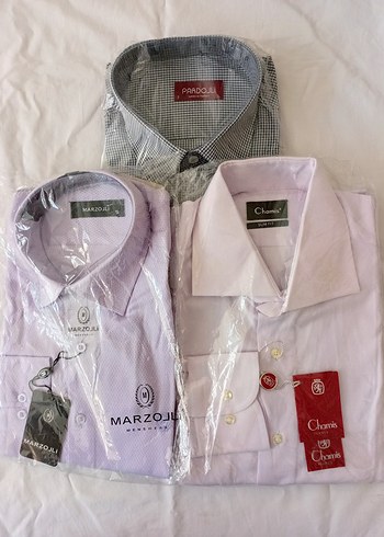 Gömlekler karışık hepsi birden uzun  kısa kollu fırsat ürünleri - Görsel 3