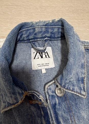 s Beden Zara Denim Ceket
