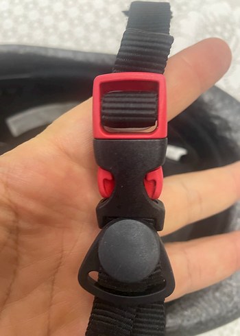 Mavi Biker Çocuk Kask Velcro Bantlı - Görsel 3