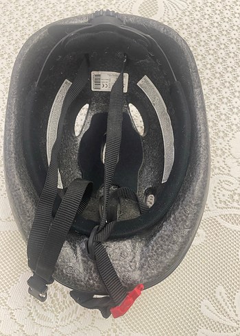 Mavi Biker Çocuk Kask Velcro Bantlı - Görsel 2