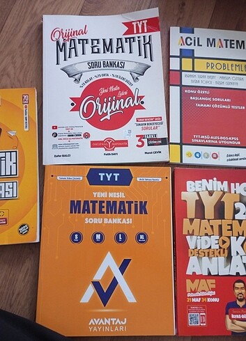 TYT MATEMATİK TEST KİTABI 