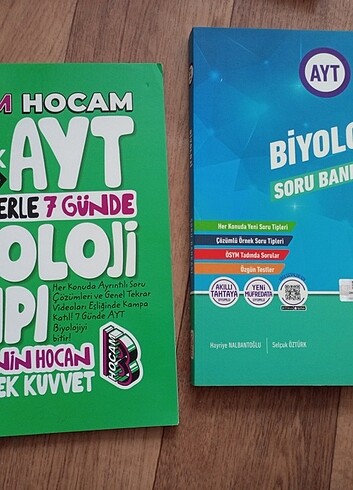 AYT BİYOLOJİ TEST KİTABI