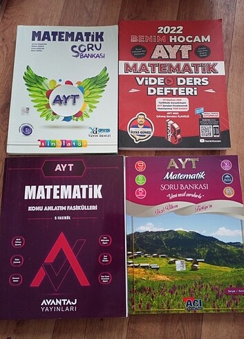 AYT MATEMATİK TEST KİTAPLARI 