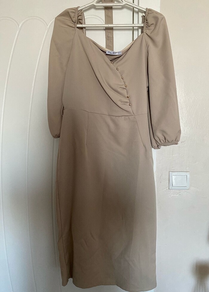 Midi boy davet elbisesi - Görsel 2