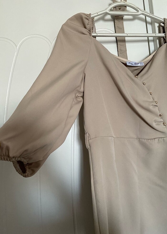 Midi boy davet elbisesi - Görsel 3