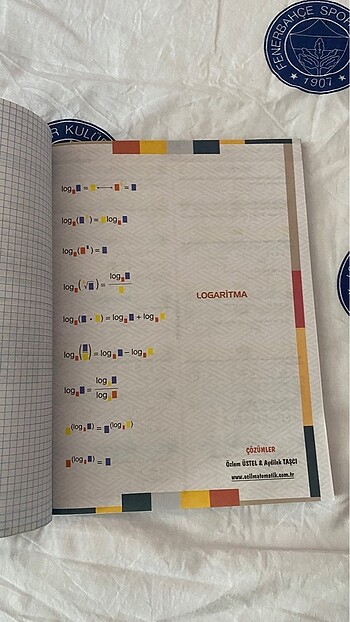  acil matematik logaritma diziler fasikülü