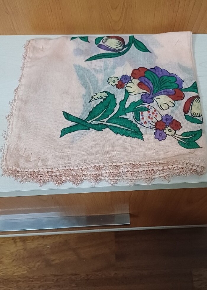 Elişi,sandıktan çeyizlik eşarp - Görsel 2