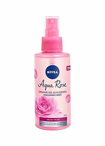 Nivea Nemlendirici Yüz Spreyi Aqua Rose 150 ml