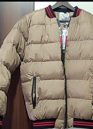 33 Beden turuncu Renk Çocuk bot ve mont 