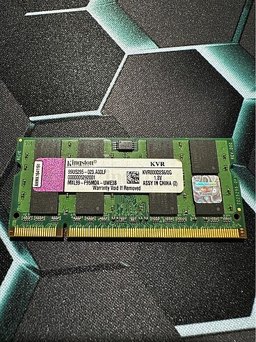 Kingston KVR800D256/2G 2 GB DDR2 SODIMM 800 MHz Notebook Bellek