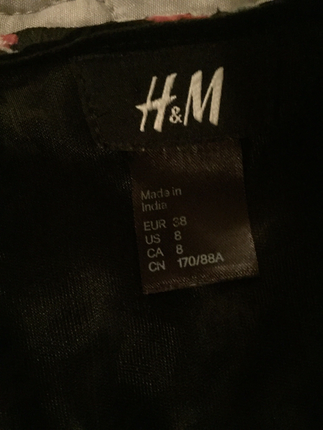 H&M H&M Cicekli Elbise