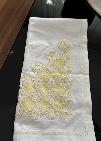 İşlemeli bohça yanında mutfak havlusu hediye - Görsel 3