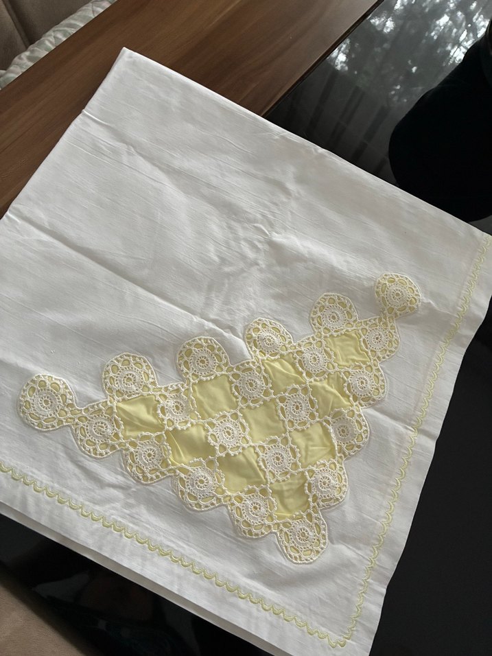 İşlemeli bohça yanında mutfak havlusu hediye - Görsel 4