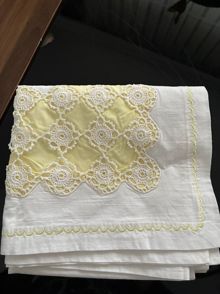 İşlemeli bohça yanında mutfak havlusu hediye - Görsel 5