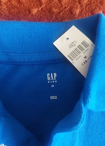 8 Yaş Beden mavi Renk GAP logolu tişört