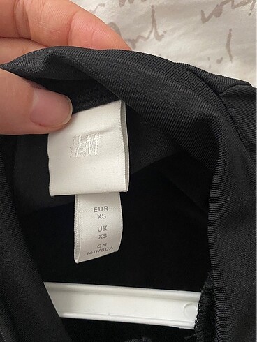 xs Beden H&M balıkçı yaka elbise