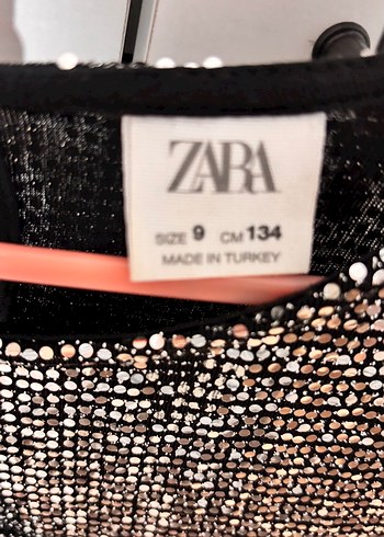 9 Yaş Beden gri Renk Zara Çocuk Abiye