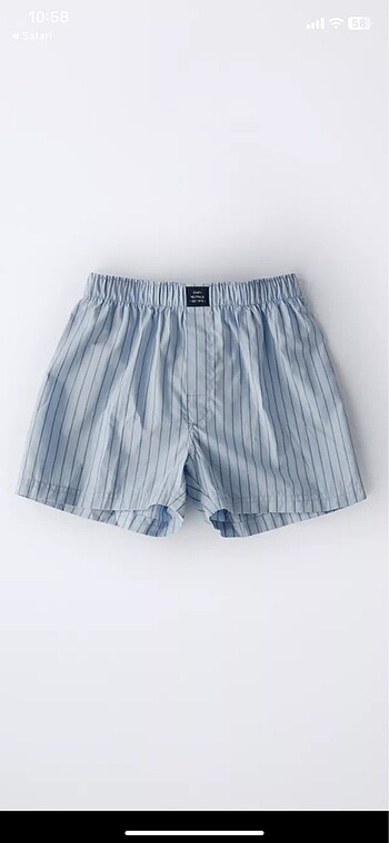 Zara Çoçuk boxer seti
