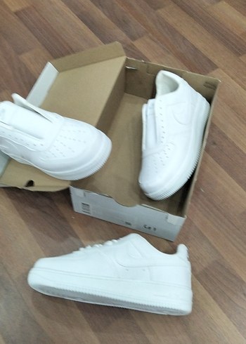 Nike Beyaz Kadın Platform Spor Ayakkabı