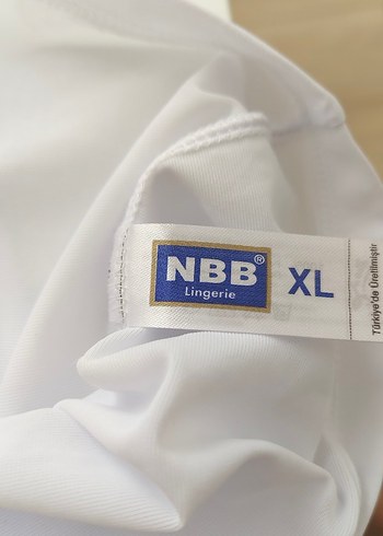 xl Beden Beyaz NBB beyaz jüpon Xl diz boyu