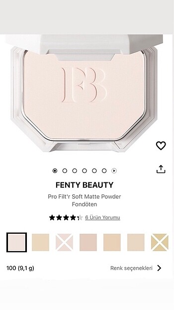 Pro Filt'r Soft Matte Powder - Fondöten / Pudra