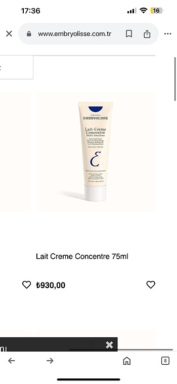 Bobbi Brown Embryolisse Lait Creme Concentre Makyaj bazı - nemlendirici