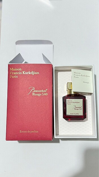 ORJİNAL Maison francis kurkdjian baccarat rouge 540