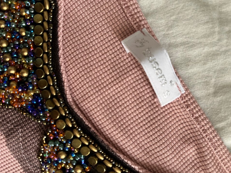 Pembe Yakalı Bluz - Görsel 3