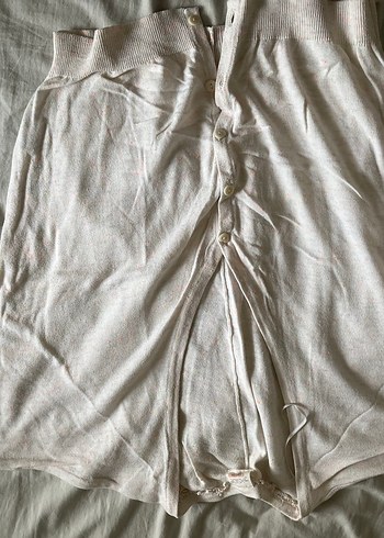 Beyaz V Yakalı ceket - Görsel 2