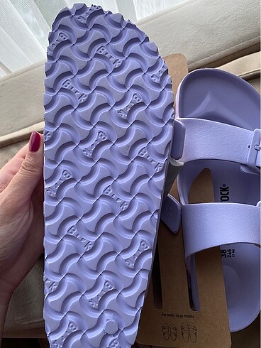 38 Beden Birkenstock eva kadın terlik LİLA