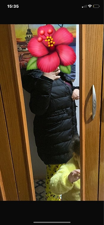 Diğer Kadın şişme mont uzun