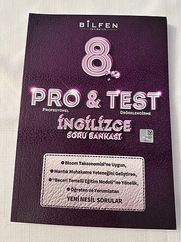  Beden Renk BÎLFENyayınları PRO&TEST