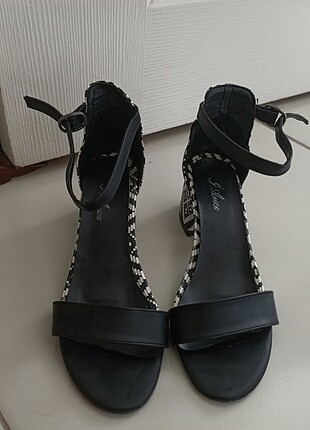 5 cm topuklu 36 numara yazlık ayakkabı